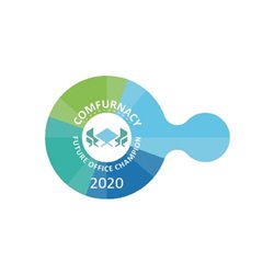 Bürodrehstuhl Synchrontechnik schwarz 400-520mm m.Armlehnen Trgf.110 kg DAUPHIN