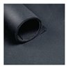 Sportbodenbelag B.1,25m L.10m D.6mm schwarz NR/SBR o.Gewebeeinlage