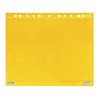 Magnetische Sichttasche B265xH315mm gelb f.Format DIN A4 TARIFOLD