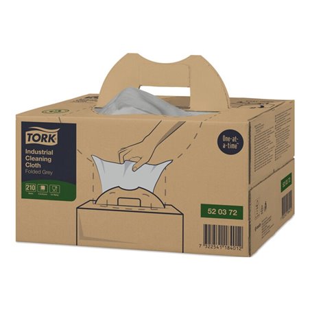 Putztuch TORK 520372 L110xB338ca.mm weiß 1-lagig,ungeprägt 210 Tüchter/KT TORK