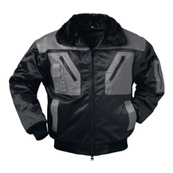 Pilotjacke ASKIM 4-in-1 Gr.L schwarz/grau NORWAY