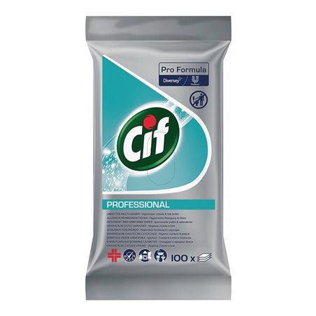 Allzweck-Reinigungstücher Prof.Einwegprodukt 100 Tücher/Pack weiß 100 Tü.CIF