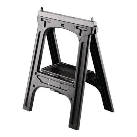 Unterstellbock H.800mm Ku.schwarz/grau LOCKWEILER