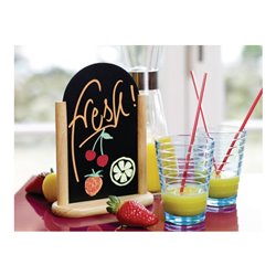 Kreidemarker 4095 2x weiß/neongelb/neonorange/neonrosa Strich-B.2-3mm Rundspitze