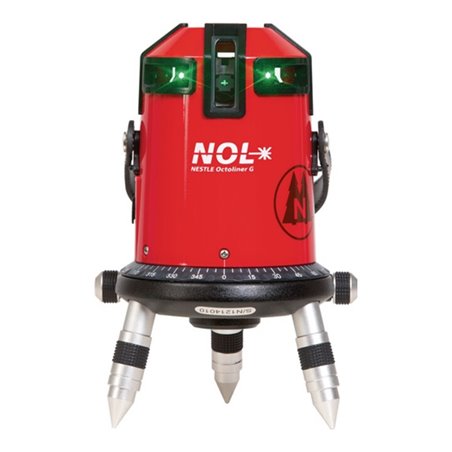 Kreuzlinienlaser OCTOLINER G 50 (120 m.Empfänger)m ± 1,5 mm/10m NESTLE