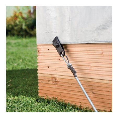 Planenclip-Set 8 Befestigungsclips m.Schrauben WINDHAGER