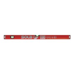 Wasserwaage BIG X 50cm Alu.rot ± 0,5 mm/m 0 SOLA