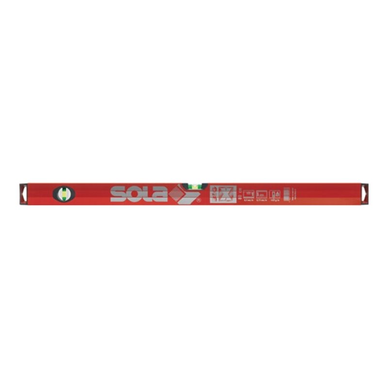 Wasserwaage BIG X 50cm Alu.rot ± 0,5 mm/m 0 SOLA