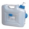 Wasserkanister 12l HDPE m.Ablasshahn+Pumpspender H310x165xT350mm HÜNERSDORFF