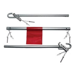 Abschleppstange STA/Metall L1,8xB65xH53mm G.4,26kg silber