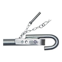 Abschleppstange STA/Metall L1,8xB65xH53mm G.4,26kg silber