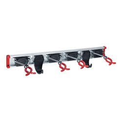 Geräteh.L.Führungssch.1000mm Hak.4 Halter7 Alu.