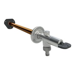 Kemper Außenarmatur FROSTI-PLUS 57403 mit Steckschlüssel DN 15, AG 1/2'