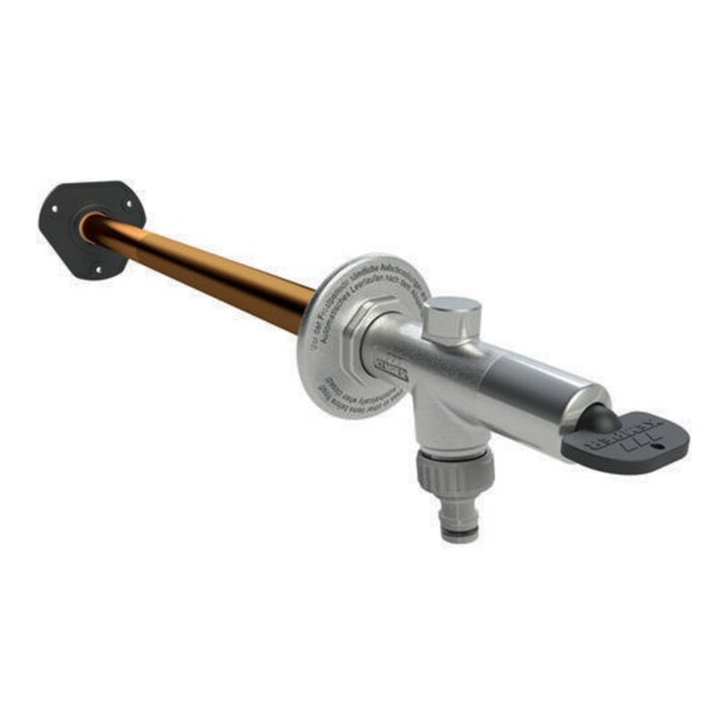 Kemper Außenarmatur FROSTI-PLUS 57403 mit Steckschlüssel DN 15, AG 1/2'