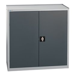Werkzeug-/Beistellschrank H1000xB1000xT500mm 1Schubl.2BD grau/anthrazitgrau