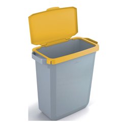 Klappdeckel PP gelb B510xT285mm f.Abfallbehälter 60l lebensmittelecht DURABLE