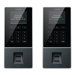 Zeiterfassungssystem TM-626 m.RFID-/Fingerabdruck-Scanner TIMEMOTO