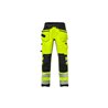 Fristads High Vis Handwerker Stretch-Hose Kl. 2 2707 PLU Gelb (Herren)