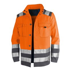 Kübler PSA High Vis Inno Plus Jacke 1107 warnorange/anthrazit