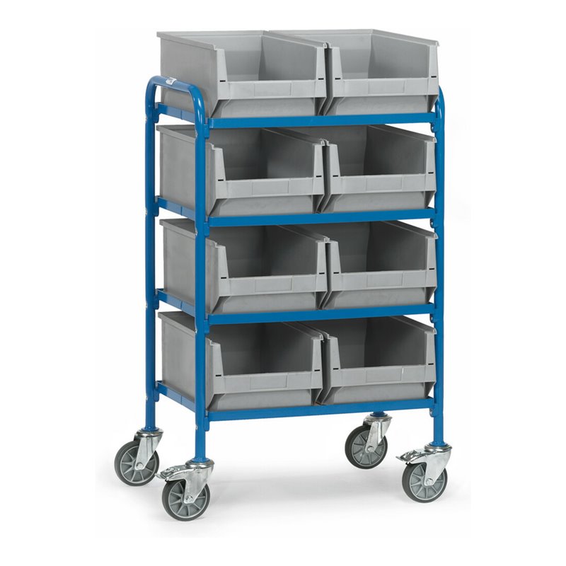 fetra Beistellwagen Multi-Vario mit Kästen