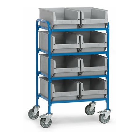 fetra Beistellwagen Multi-Vario mit Kästen