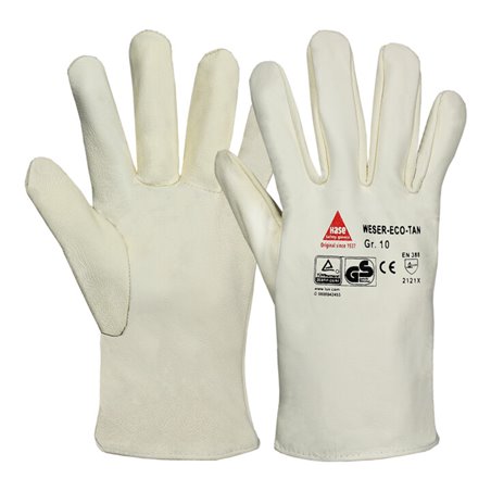 Hase Montagehandschuhe Weser Eco-Tan aus Ziegennappaleder