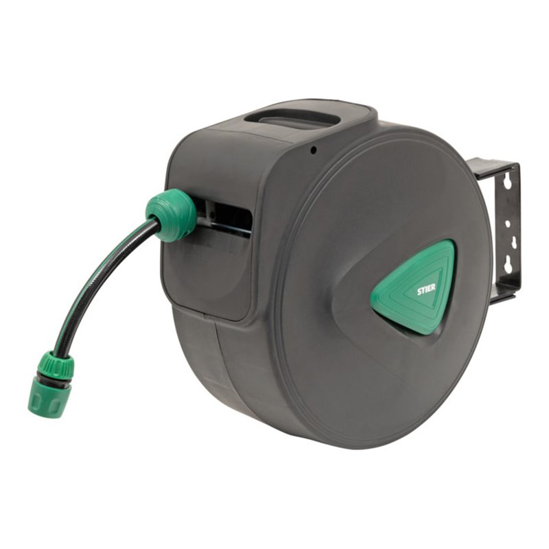 STIER Garten-Schlauchtrommel SGS mit Sprühpistole Automatik schwenkbar