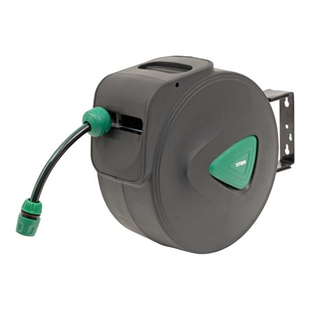 STIER Garten-Schlauchtrommel SGS mit Sprühpistole Automatik schwenkbar