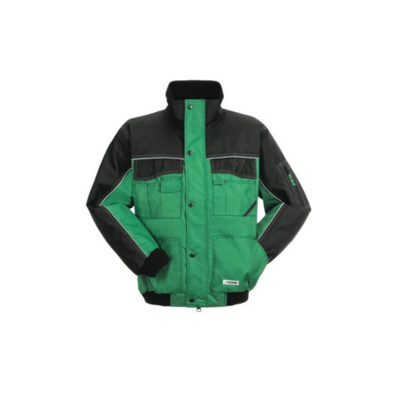 Planam Dust Blouson Winter farngrün/schwarz