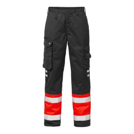 Fristads High Vis Hose Kl. 1 213 PLU Rot (Herren)