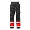 Fristads High Vis Hose Kl. 1 213 PLU Rot (Herren)