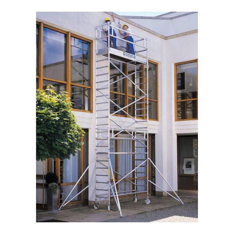 MUNK Aluminium-Rollgerüst mit verstellbaren Auslegern