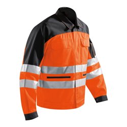 Kübler Warntech Jacke 6193 warnorange/dunkelgrau