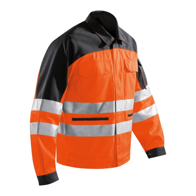 Kübler Warntech Jacke 6193 warnorange/dunkelgrau