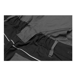 Planam Latzhose Plaline weiß/zink