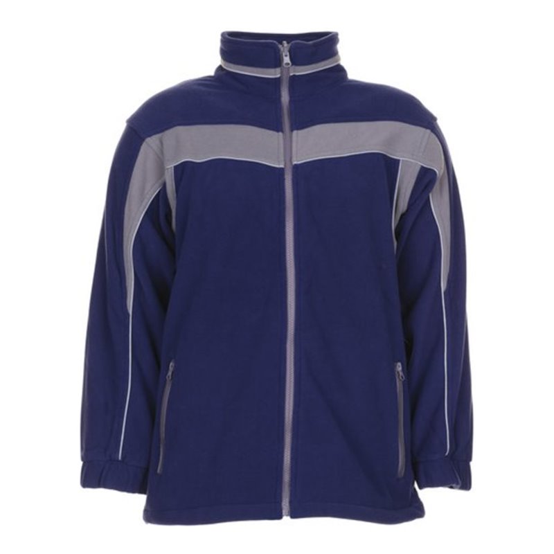 Planam Fleecejacke Plaline marine/zink