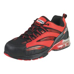 KS Tools Sicherheitsschuhe mit Luftkissen, rot