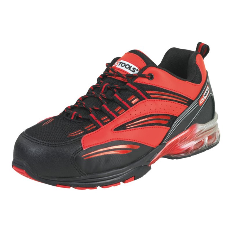 KS Tools Sicherheitsschuhe mit Luftkissen, rot