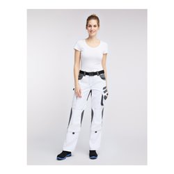Pionier Bundhose Damen TOOLS, weiß/grau