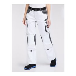 Pionier Bundhose Damen TOOLS, weiß/grau