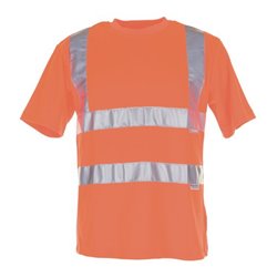 Planam T-Shirt Warnschutz uni orange