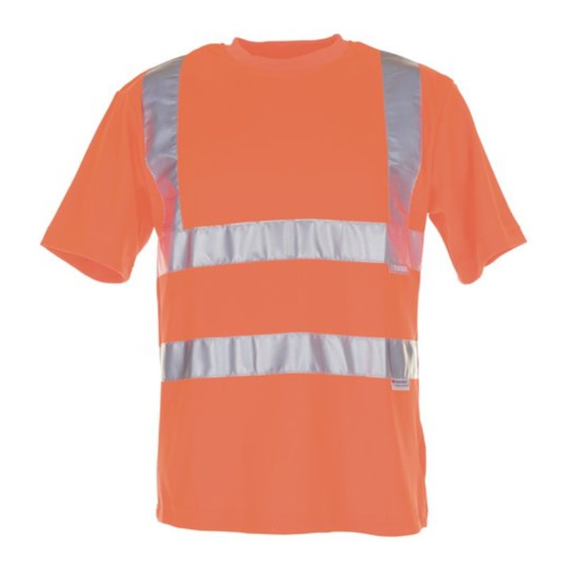 Planam T-Shirt Warnschutz uni orange