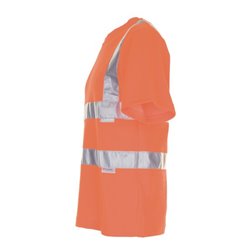Planam T-Shirt Warnschutz uni orange
