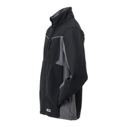 Planam Softshelljacke Highline schwarz/schiefer/zink