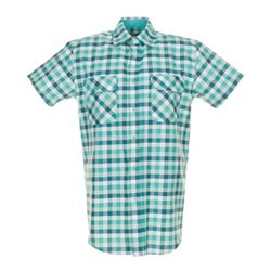 Planam Country Hemd 1/4-Arm grün kariert