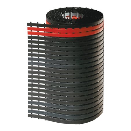 Kappes Bodenmatte ErgoPlus schwarz mit rotem Sicherheitsstreifen