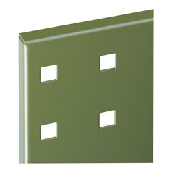 Kappes Lochplatte RasterPlan RAL 6011 resedagrün 450 mm breit