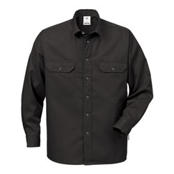 Fristads Baumwollhemd Langarm 720 BKS Schwarz (Herren)
