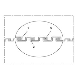 Norres Hochtemperaturschlauch mittelschwer Ø 65mm L: 10m AIRDUC® PUR 351 HT