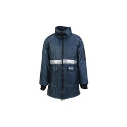 Planam Gefrierhaus-Parka marine, Innenfutter kornblau